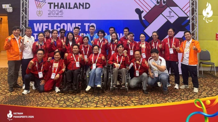ASEAN Para Games 13: Đoàn của Việt Nam vượt chỉ tiêu huy chương