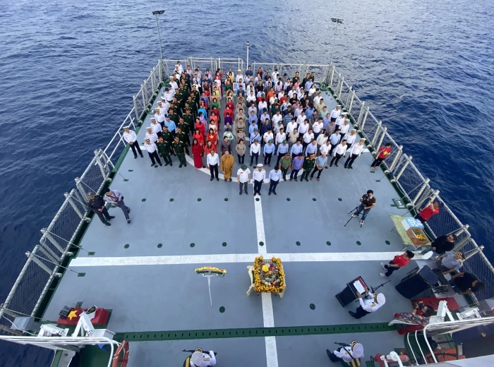 Tưởng niệm 38 năm Ngày 64 cán bộ, chiến sĩ Hải quân nhân dân Việt Nam hy sinh bảo vệ chủ quyền biển, đảo (14-3-1988 - 14-3-2026): Giữa trùng khơi Trường Sa - tiếp nối lời thề từ Gạc Ma