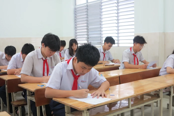 Dồn sức cho kỳ thi vào lớp 10