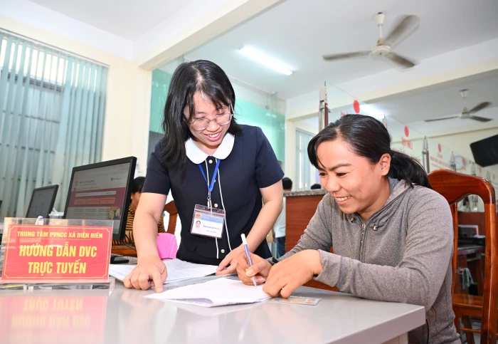 Xã Diên Điền: Hướng tới xây dựng chính quyền thân thiện