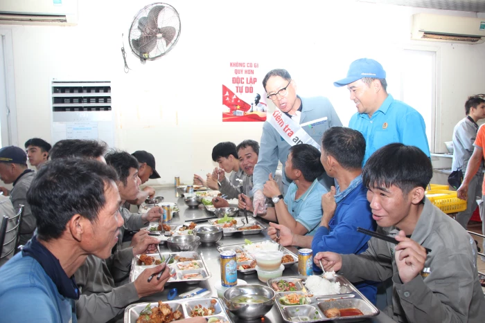 Công đoàn cơ sở Công ty TNHH Đóng tàu HD Hyundai Việt Nam: Điểm sáng chăm lo đời sống người lao động