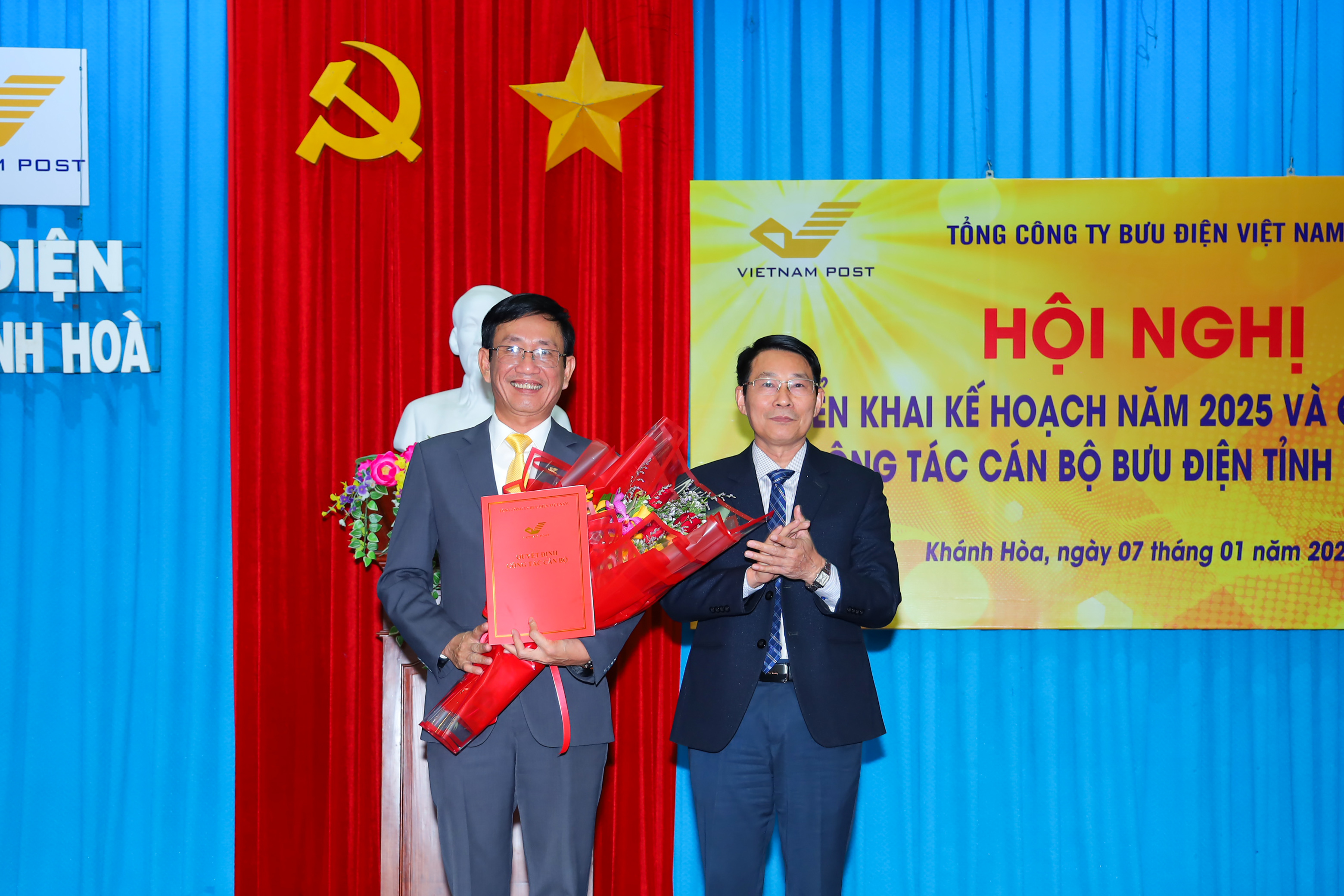 Ông Trần Thanh Bình giữ chức vụ Giám đốc Bưu điện tỉnh Khánh Hòa