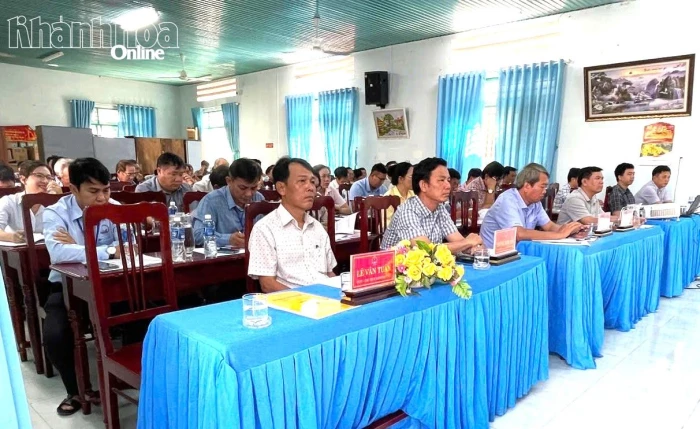 Xã Vĩnh Hải lấy ý kiến Nhân dân về quy hoạch Khu tái định cư Dự án Nhà máy điện hạt nhân Ninh Thuận 2