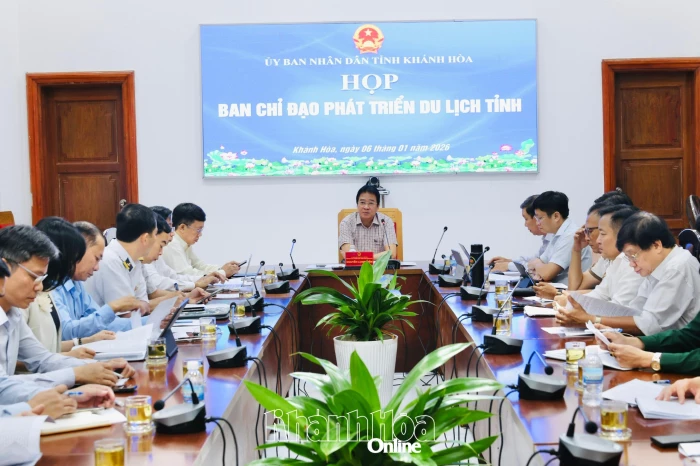 Năm 2026 du lịch Khánh Hòa phấn đấu đón 18,8 triệu lượt khách