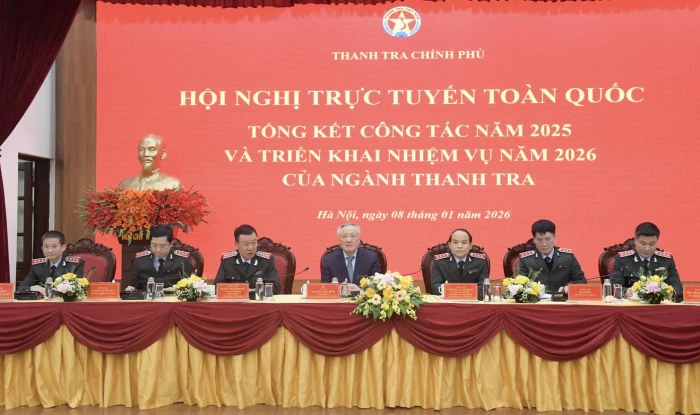 Thanh tra Chính phủ triển khai nhiệm vụ năm 2026