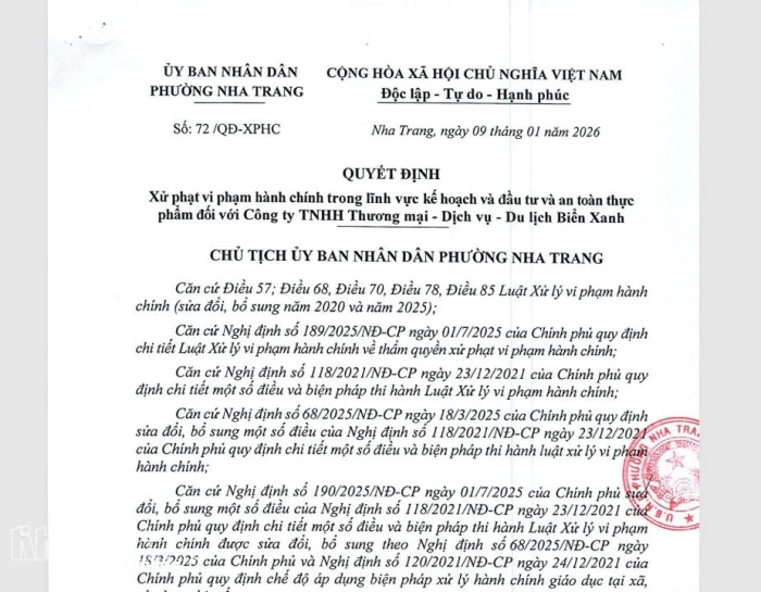 Quán bar có nhân viên dọa đánh du khách bị phạt 50 triệu đồng, buộc tháo dỡ ki ốt