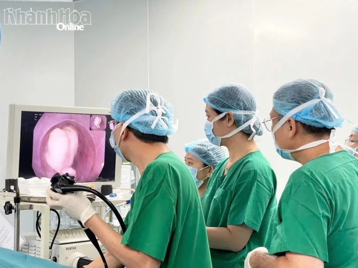 Bệnh viện 22-12 ứng dụng nội soi tạo đường hầm STER trong điều trị bệnh tiêu hóa