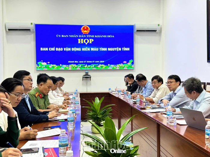 Năm 2025, toàn tỉnh có hơn 34.000 lượt người hiến máu tình nguyện