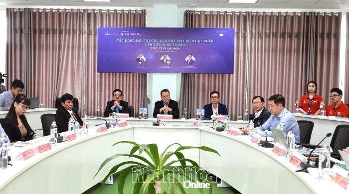 Tọa đàm khoa học về tác động của nhà máy điện hạt nhân