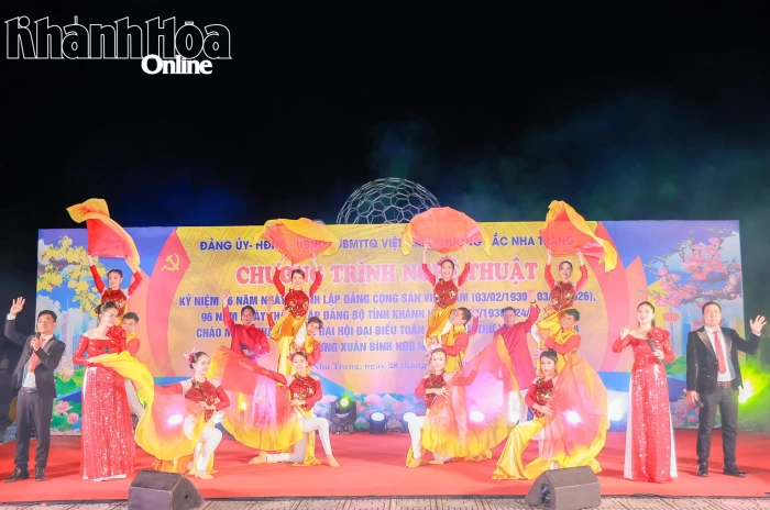 Phường Bắc Nha Trang tổ chức chương trình nghệ thuật chào mừng ngày thành lập Đảng