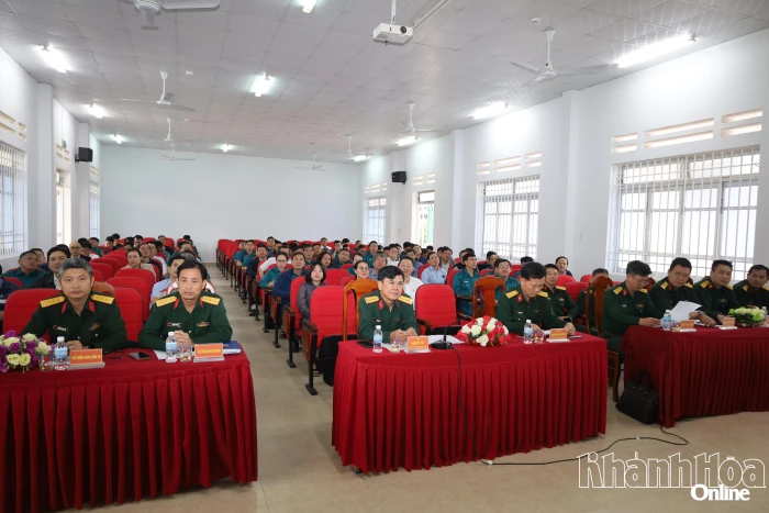 Tập huấn nghiệp vụ cho 170 cán bộ Ban Chỉ huy Quân sự cấp xã và các sở, ban, ngành