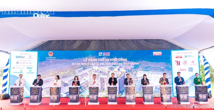 Agribank tài trợ vốn tín dụng Dự án Nhà ở xã hội Golden Square Nha Trang:
Mang cơ hội “an cư” cho hậu phương quân đội và người dân lao động