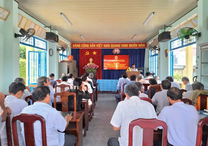 Hội Cựu chiến binh phường Ninh Hòa phát động thi đua năm 2026