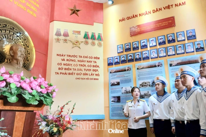 Các đơn vị tổ chức giáo dục truyền thống cho hạ sĩ quan, binh sĩ hoàn thành nghĩa vụ quân sự