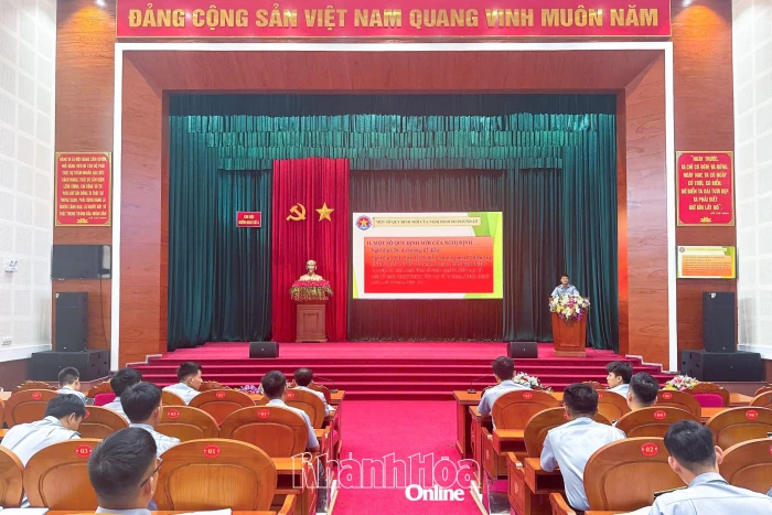 Chi đội Kiểm ngư số 4 bế mạc tập huấn cán bộ đầu năm 2026