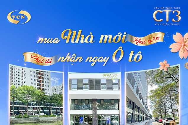 Nhận ngay ô tô khi mua nhà mới - Khai xuân phát tài