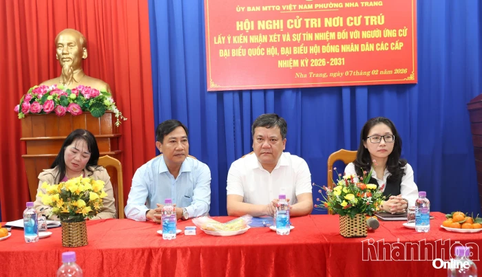 Chủ tịch UBND tỉnh Trần Phong được cử tri tín nhiệm cao giới thiệu ứng cử đại biểu HĐND tỉnh nhiệm kỳ 2026 - 2031