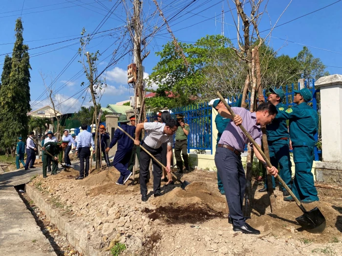 Phường Ba Ngòi phát động "Tết trồng cây đời đời nhớ ơn Bác Hồ”