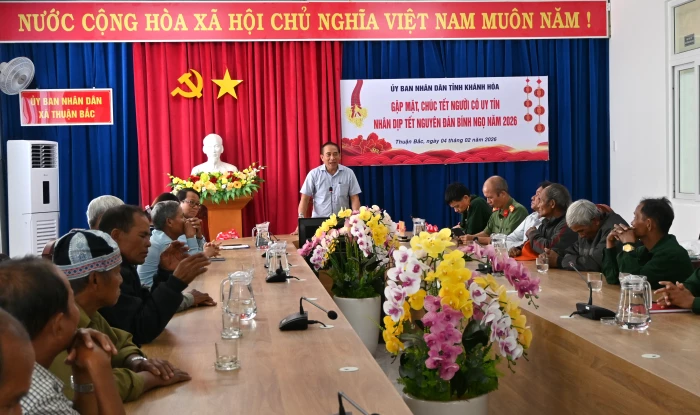 Sở Dân tộc và Tôn giáo tỉnh gặp mặt, chúc Tết người có uy tín vùng đồng bào dân tộc thiểu số