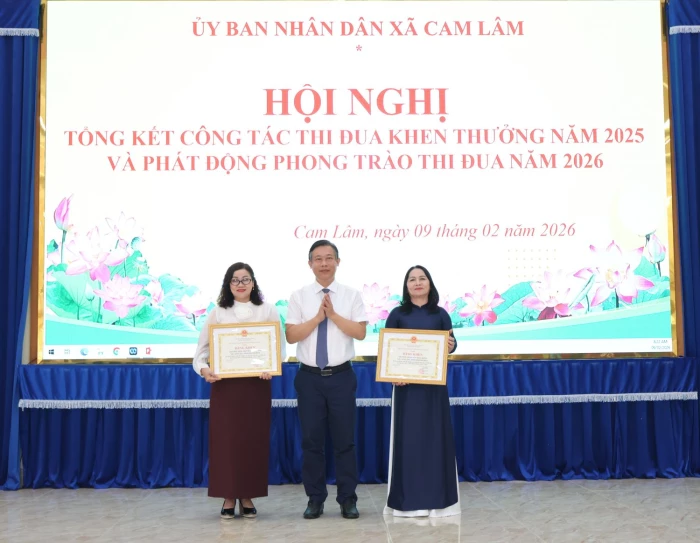 Xã Cam Lâm phát động phong trào thi đua năm 2026