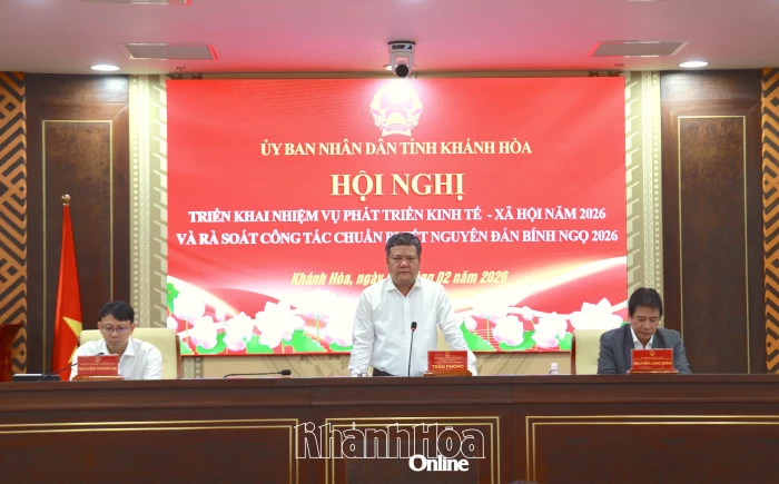 Triển khai nhiệm vụ phát triển kinh tế - xã hội năm 2026 và rà soát công tác chuẩn bị Tết Nguyên đán