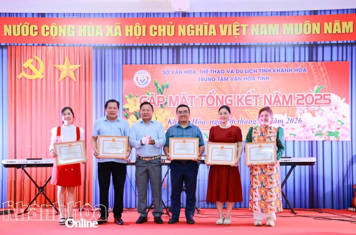Trung tâm Văn hóa tỉnh Khánh Hòa hoàn thành 100% kế hoạch công tác