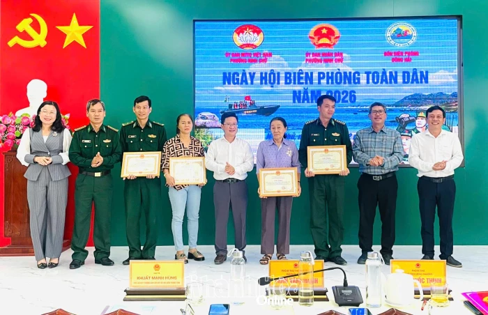 Phường Ninh Chử tổ chức Ngày hội Biên phòng toàn dân năm 2026