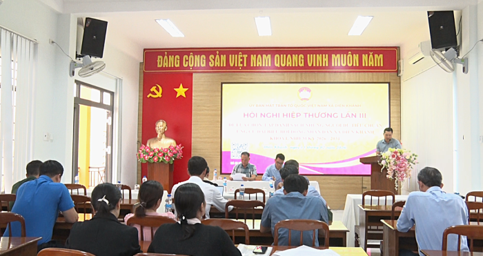 Thống nhất danh sách 40 người đủ tiêu chuẩn ứng cử đại biểu HĐND xã Diên Khánh nhiệm kỳ 2026 - 2031