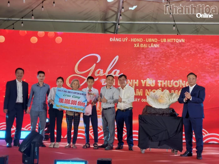 Gala chương trình "Đại Lãnh yêu thương - Vươn tầm ngày mới"