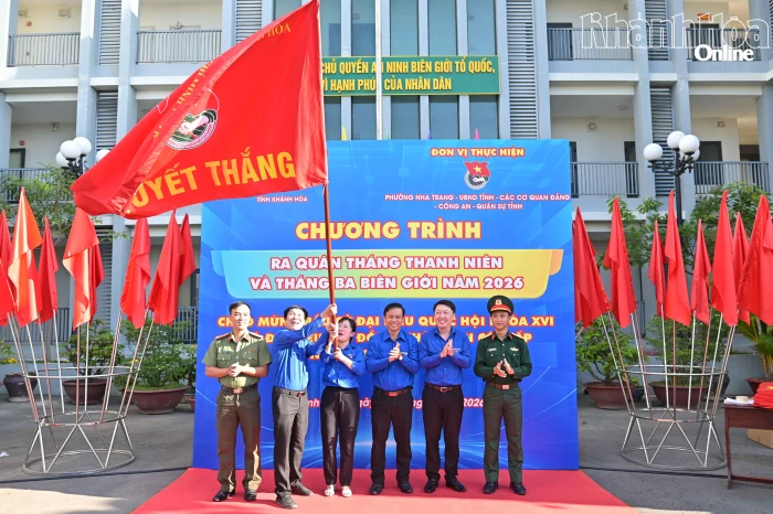Ra quân Tháng Thanh niên và Tháng Ba biên giới năm 2026
