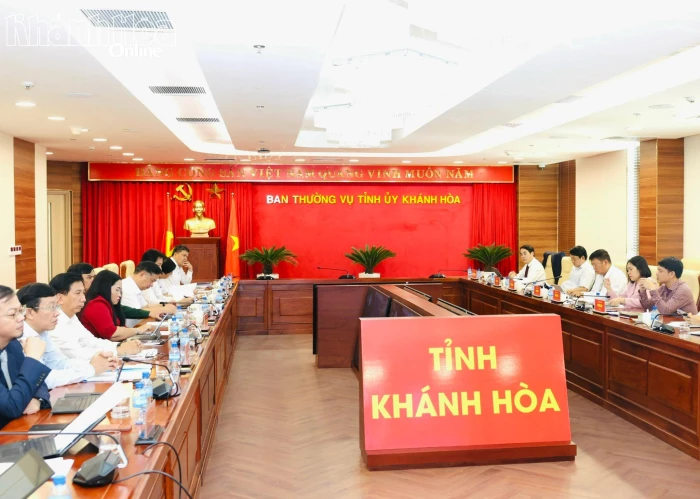 Ban Thường vụ Tỉnh ủy thông qua Chiến lược phát triển du lịch tỉnh Khánh Hòa