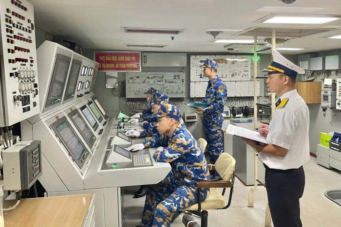 Lữ đoàn 162 tổ chức hội thi khởi động máy chính đầu năm mới