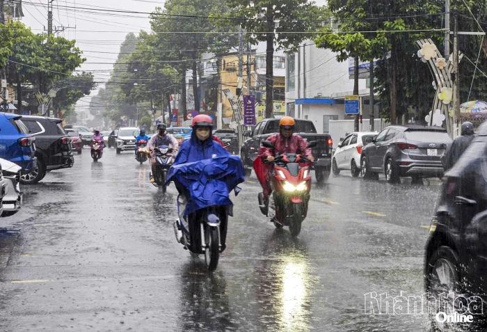 Cảnh báo mưa dông trên địa bàn tỉnh