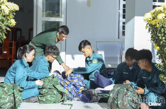 Sẵn sàng cho ngày hội tòng quân