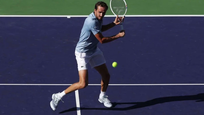 Indian Wells: Tay vợt người Nga Medvedev tạo cơn địa chấn, không có trận chung kết “trong mơ”