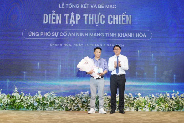 Bế mạc Diễn tập thực chiến ứng phó sự cố an ninh mạng tỉnh Khánh Hòa