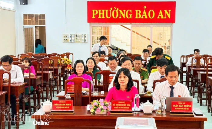 HĐND phường Bảo An tổ chức Kỳ họp thứ nhất, nhiệm kỳ 2026 - 2031
