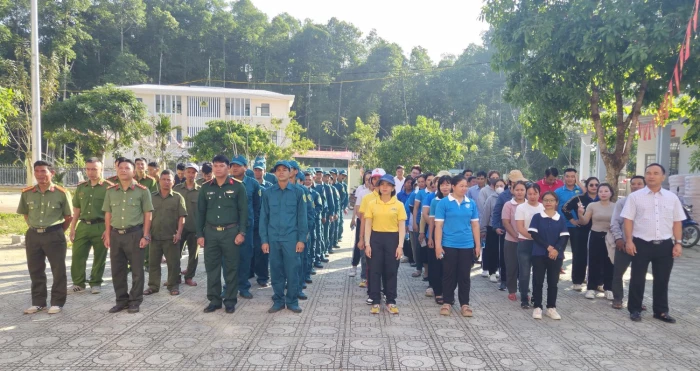 Xã Tây Khánh Vĩnh phát động Ngày chạy Olympic vì sức khỏe toàn dân - Vì an ninh Tổ quốc năm 2026