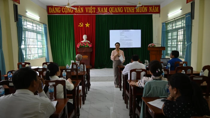 Xã Thuận Bắc hướng dẫn quy trình vận động bầu cử cho người ứng cử đại biểu HĐND xã