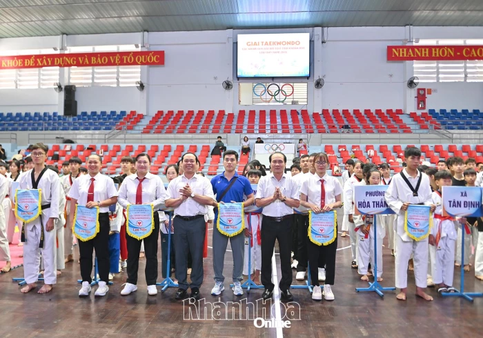 344 vận động viên tham dự Giải Taekwondo các nhóm tuổi Đại hội Thể dục thể thao tỉnh Khánh Hòa