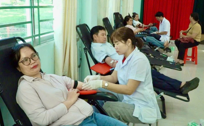 Phường Cam Ranh phối hợp tổ chức Ngày hội hiến máu tình nguyện năm 2026