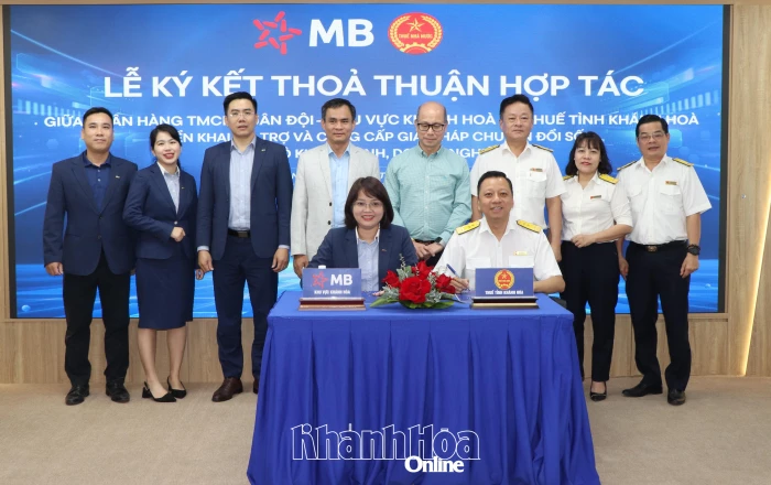MB Bank khu vực Khánh Hòa - Thuế tỉnh Khánh Hòa: Hỗ trợ và cung cấp giải pháp chuyển đổi số cho hộ kinh doanh