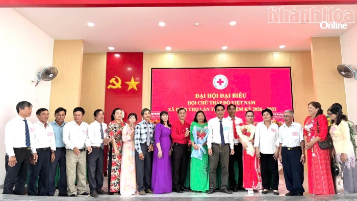 Đại hội đại biểu Hội Chữ thập đỏ xã Diên Thọ lần thứ I