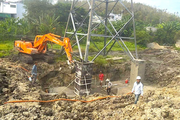 Công ty Cổ phần Điện lực Khánh Hòa đẩy nhanh tiến độ thi công các công trình điện