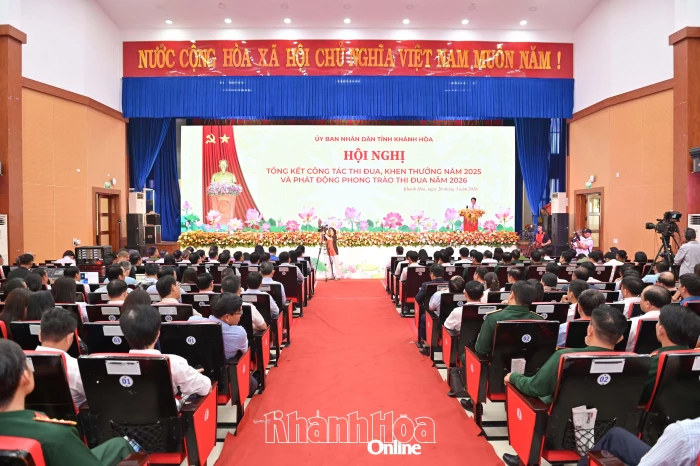 UBND tỉnh Khánh Hòa phát động phong trào thi đua năm 2026
