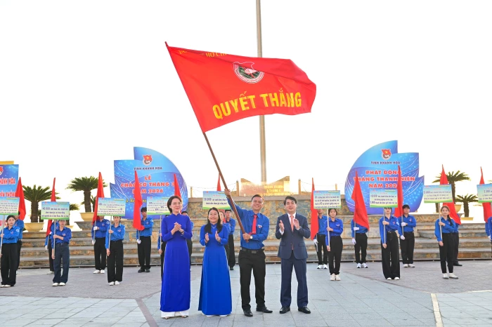 Chào mừng kỷ niệm 95 năm Ngày thành lập Đoàn Thanh niên Cộng sản Hồ Chí Minh (26-3-1931 - 26-3-2026): Phát huy tinh thần xung kích, sáng tạo, tự tin bước vào kỷ nguyên mới