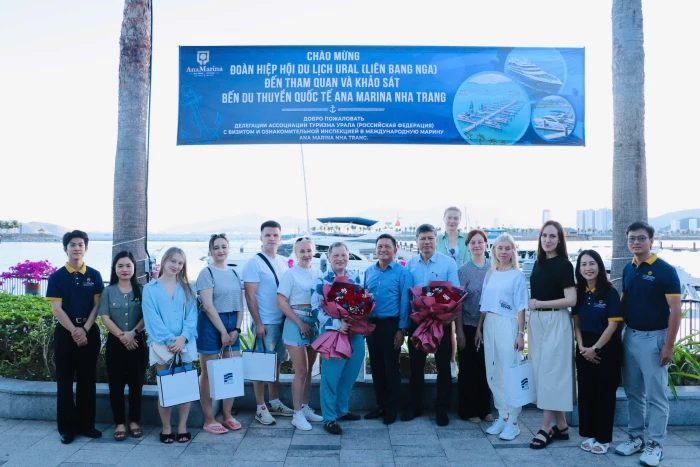 Đoàn famtrip Hiệp hội Du lịch Ural - Liên bang Nga khảo sát du lịch Khánh Hòa