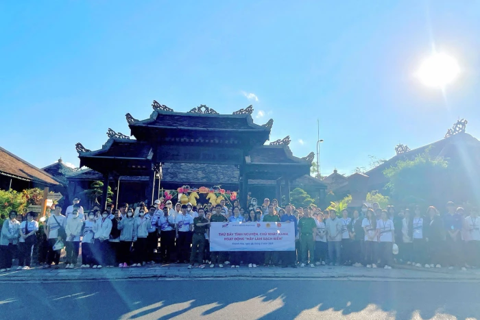 Tuổi trẻ Phân hiệu Trường Đại học Tôn Đức Thắng tại Khánh Hòa phối hợp tổ chức hoạt động “Thứ Bảy tình nguyện - Chủ nhật xanh”