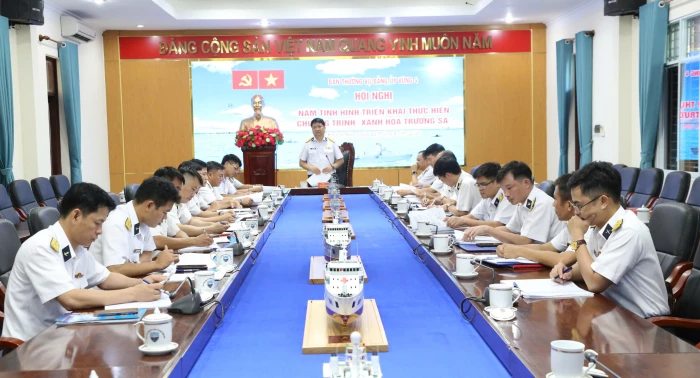 Vùng 4 Hải quân chỉ đạo tập trung thực hiện hiệu quả chương trình “Xanh hóa Trường Sa”