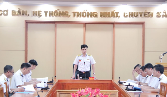 Học viện Hải quân nghiệm thu đề cương chi tiết và nội dung giảng dạy chương trình tìm kiếm cứu nạn